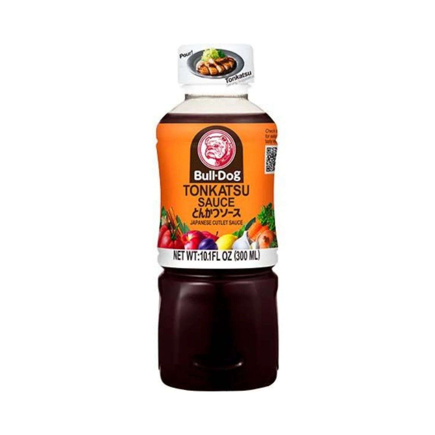 BULL-DOG Tonkatsu-Sauce 300ml, japanische Sauce in Flasche für panierte Gerichte und als Dip