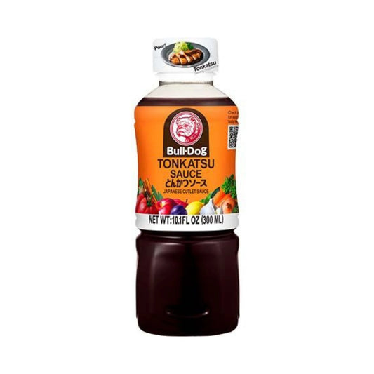 BULL-DOG Tonkatsu-Sauce 300ml, japanische Sauce in Flasche für panierte Gerichte und als Dip