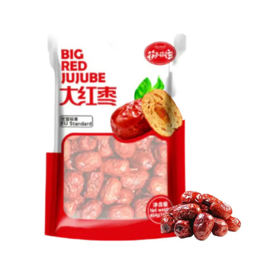 Getrocknete rote Jujube Datteln von KLKW in einer 454g Packung – natürliches Superfood aus China
