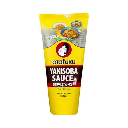 OTAFUKU Yakisoba-Soße 300g - Authentische japanische Nudelsauce mit Umami-Geschmack, vegan