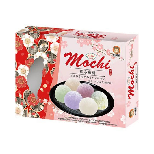 SZU SHEN PO Mochi Mix 6 Sorten 225g SZUSHENPO Packung - Gemischte Mochi-Reiskuchen aus Japan